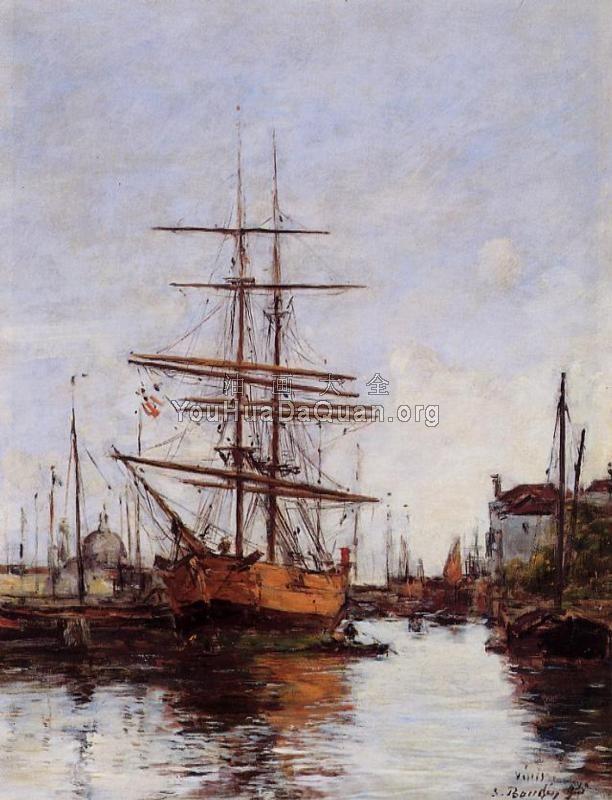 Venice, Quai de la Giudecca - 尤金·布丹